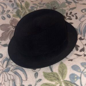Dobbs Game Bird Fedora hat Black